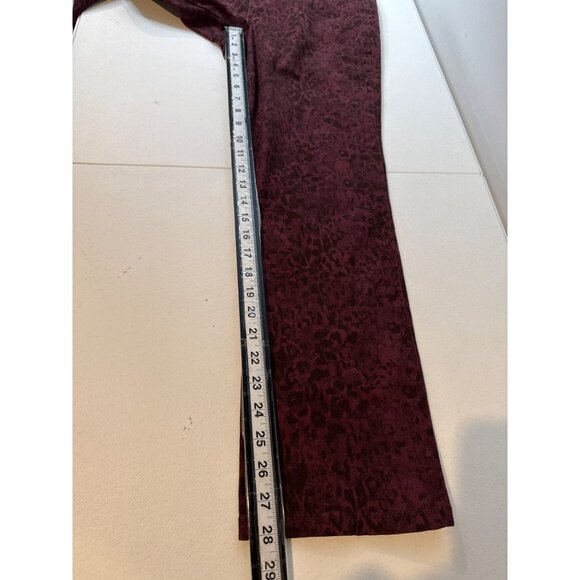 Gloria Vanderbilt Women’s Rail Straight Jeans Size 10 Short Leopard Print - Picture 7 of 10